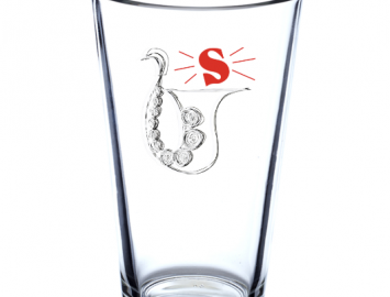 Photo National Saxophone Museum Pint Glass